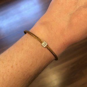 Charriol "classique" square station bangle